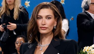 Hailey Bieber Recreates Iconic Gisele Photo in Nothing but Underwear