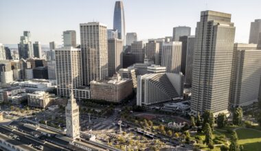 Aerial view of San Francisco