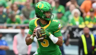 NFL Draft expert makes concerning Jets comment on Dante Moore, top prospects image