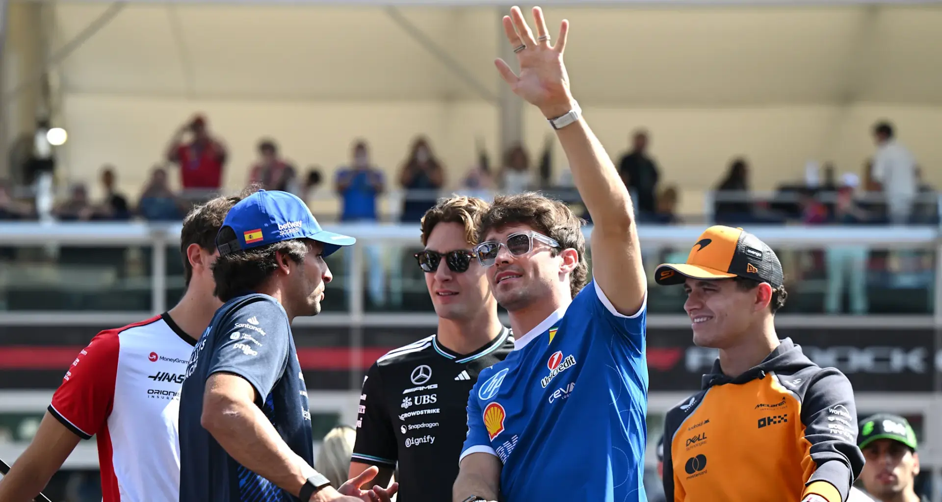 ABU DHABI, UNITED ARAB EMIRATES - DECEMBER 07: Andrea Kimi Antonelli of Italy and Mercedes AMG