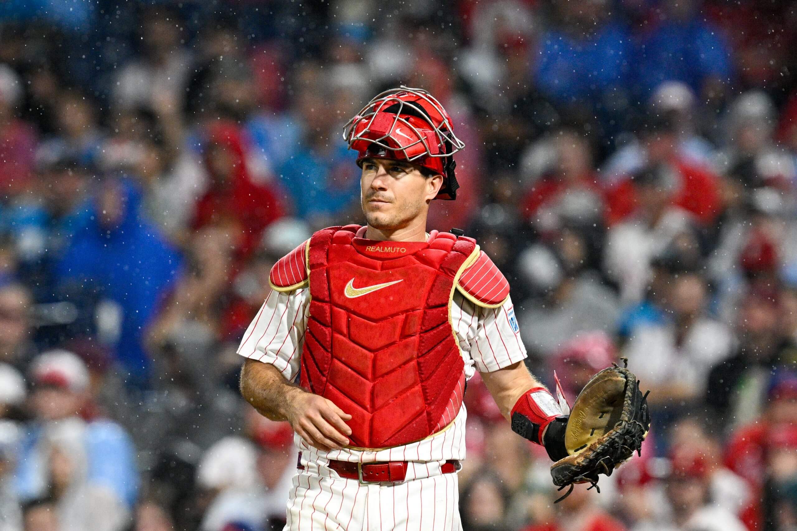 After missing out on Bo Bichette, the Phillies quickly re-signed catcher J.T. Realmuto. 
