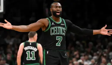 Celtics' Jaylen Brown has sarcastic wish granted, gets hefty fine after latest comments image