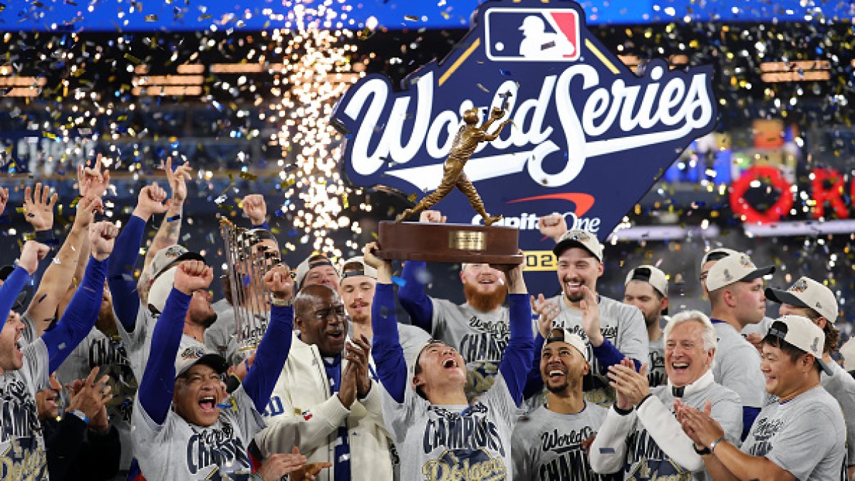 Dodgers go from cursed to first after winning back-to-back World Series titles – NBC Los Angeles