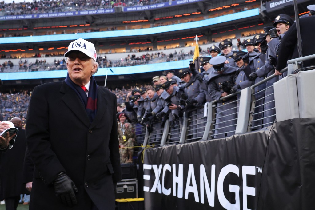 Trump Says He'll Sign Order To Mandate Window For Army-Navy Game