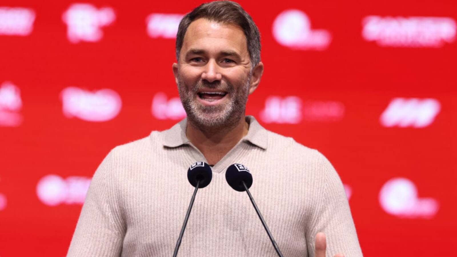 Eddie Hearn pokes fun at Dana White’s first Zuffa Boxing event with cheeky remarks