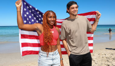 Gauff, Bencic make season debuts on Day 2