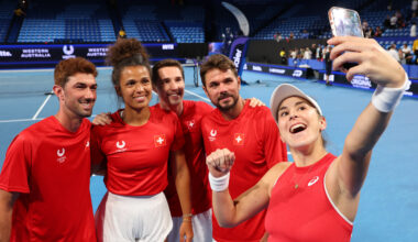 Wawrinka loves to remind us that we're 'living in Belinda's world'