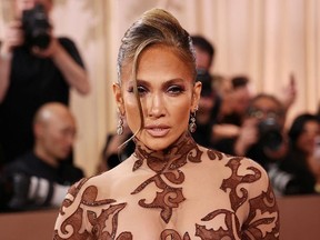 US actress and singer Jennifer Lopez attends the 83rd annual Golden Globe Awards at the Beverly Hilton hotel in Beverly Hills, California, on January 11, 2026.