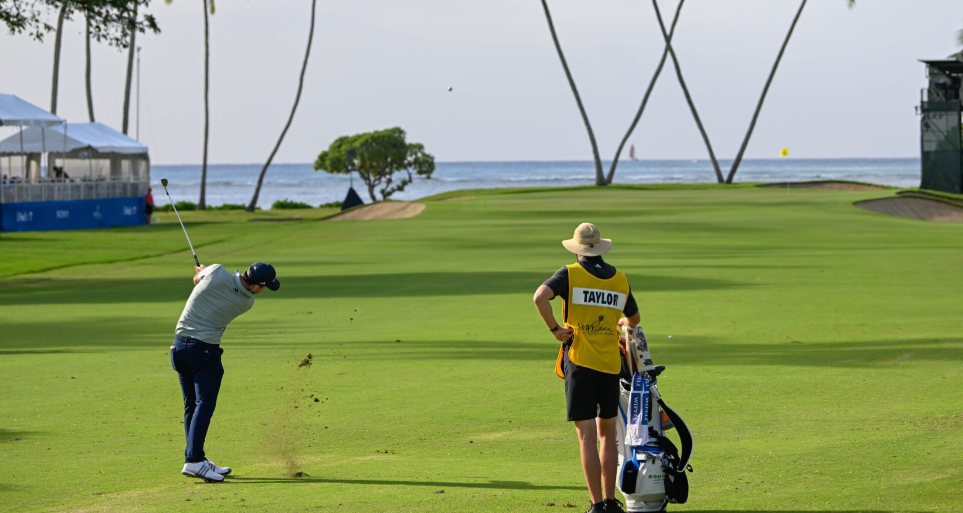 Defending champion Nick Taylor tied for Sony Open lead