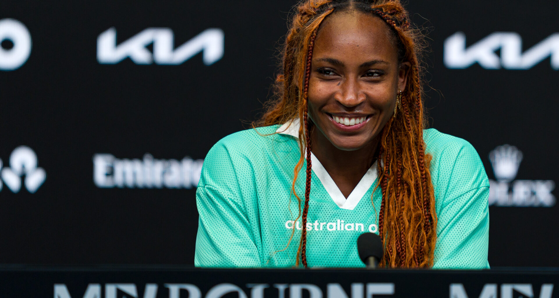 Francisco Lindor, Storm Reid surprise Gauff at Australian Open