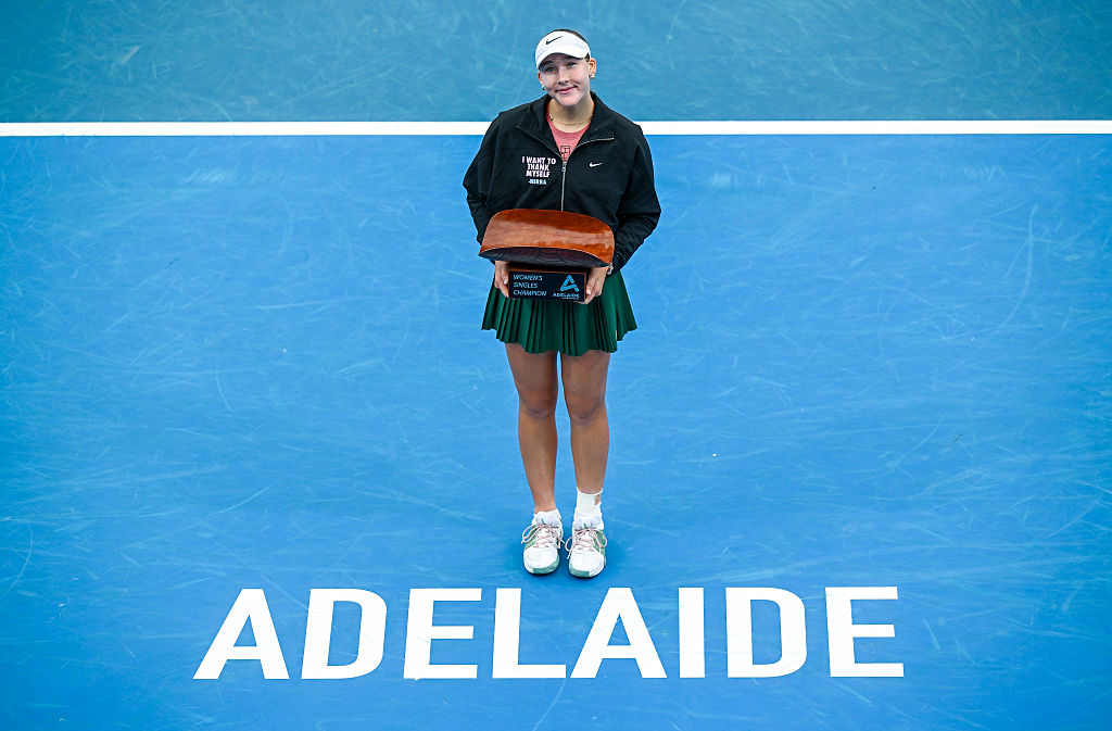 Andreeva bests Mboko in battle of the teens to capture fourth career title - WTA Tennis