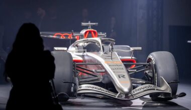 Audi reveals first F1 car for 2026 with five-year title plan: ‘Not here to mess around’