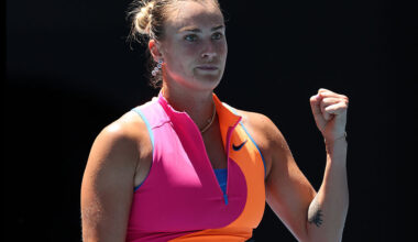 Sabalenka thwarts Jovic to reach fourth straight Melbourne semifinal
