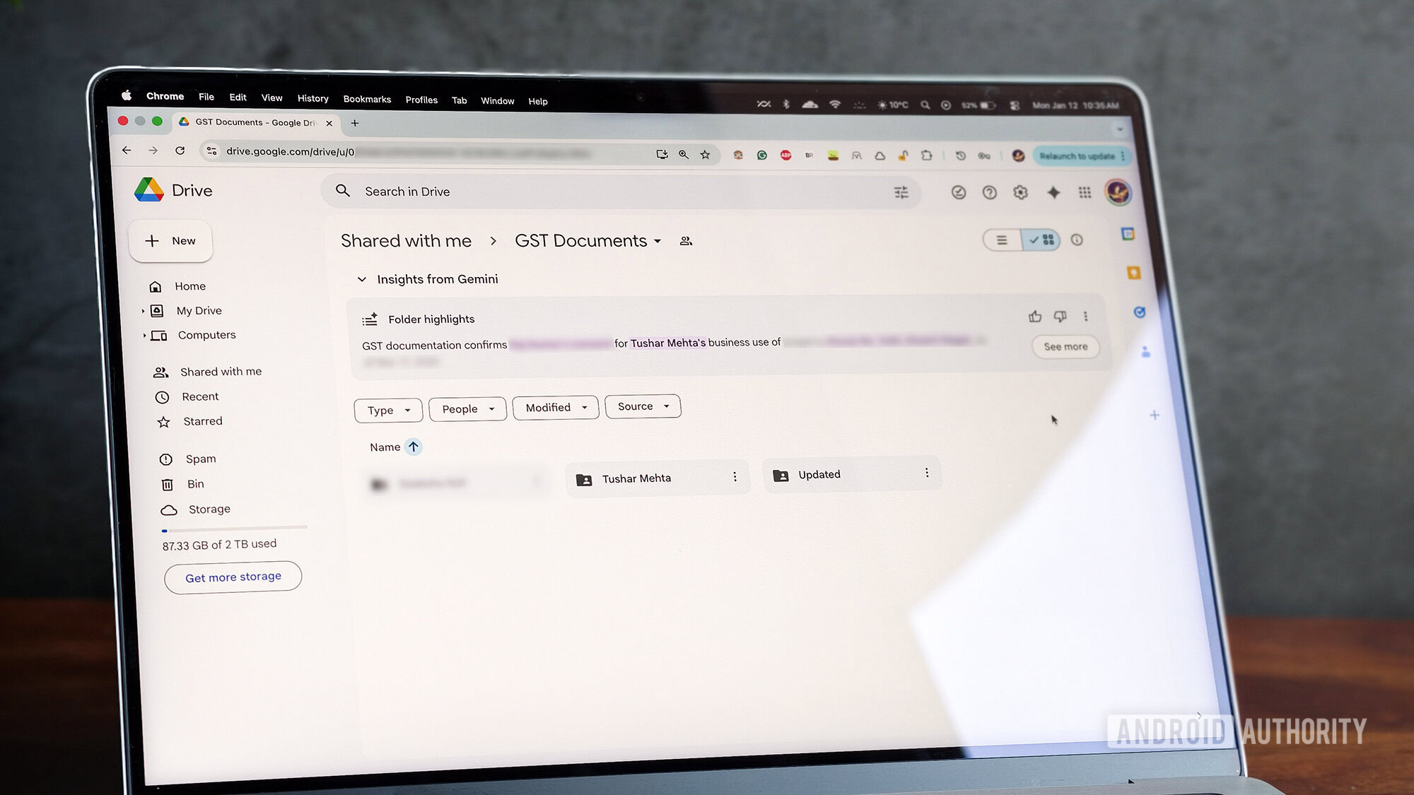 Google Drive folder summary 3