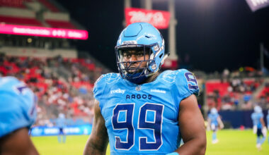 Argos Ink DL Dewayne Hendrix & RB Peyton Logan; Add Global Draft Pick DL Soane Toia