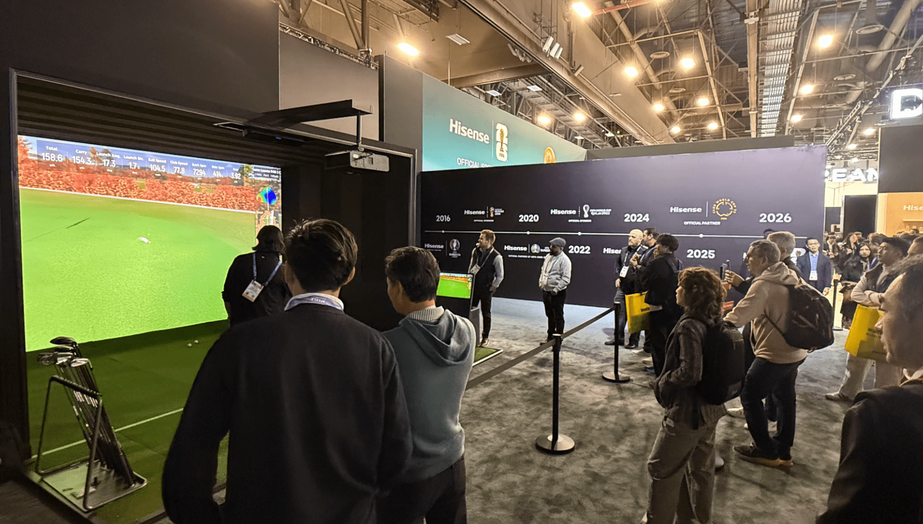 Last Week I Played Golf At CES & Hisense Has A Serious Offering For Golf Fans – channelnews