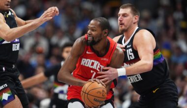 Durant hopes Jokic doesn't become 'injury prone'