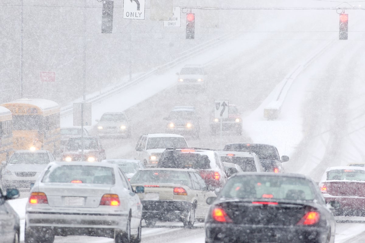 Why does it seem as if some people forget how to drive when it starts snowing?