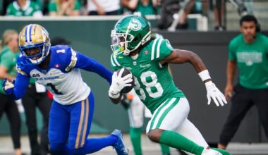 Saskatchewan Roughriders release WR Dohnte Meyers to pursue NFL opportunity