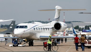 Trump’s threat to decertify Canadian-made jets could hamper U.S. operators, analytics company says