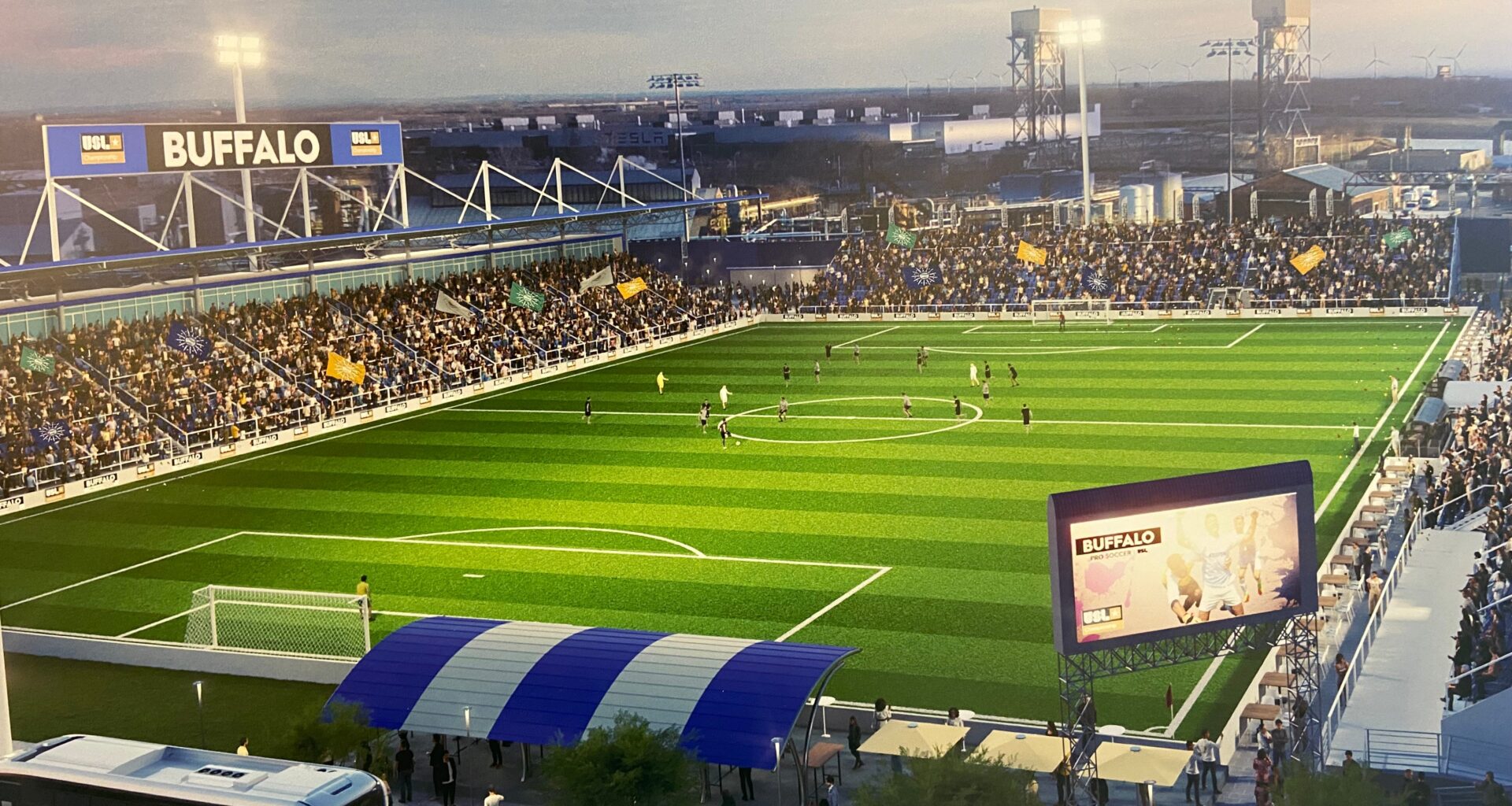 Buffalo Pro Soccer hopes to start play in 2027.