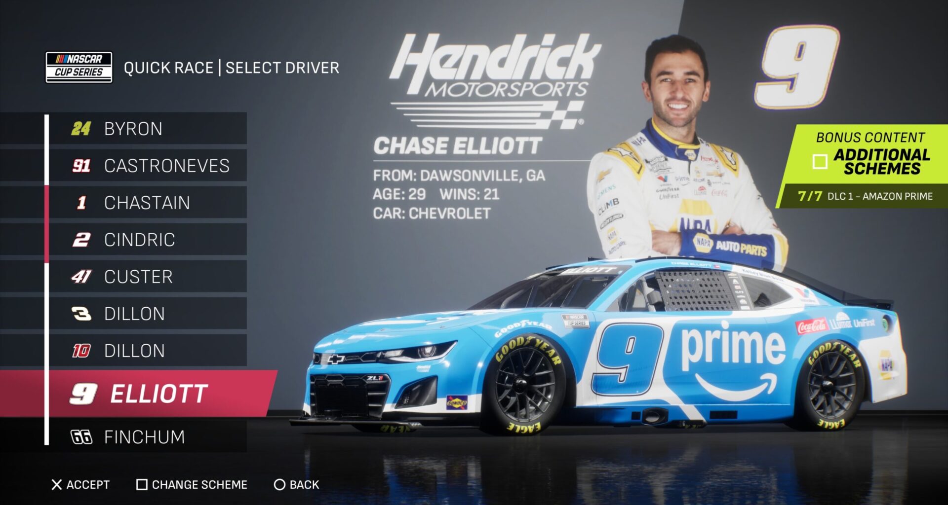 Every Paint Scheme in NASCAR 25’s First DLC Pack