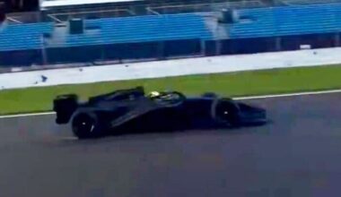 Cadillac's 2026 F1 car makes track debut