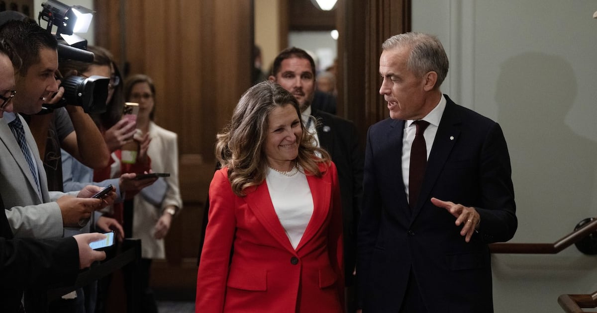 Carney says Freeland’s resignation is ‘consistent’ with taking Ukraine adviser role - CTV News