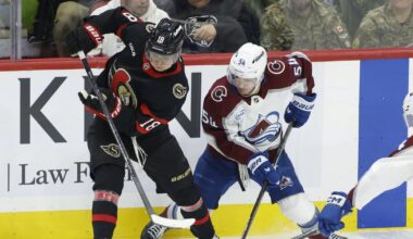 Ottawa Senators hand league-leading Colorado Avalanche third loss in four games with victory