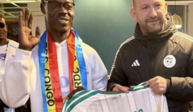 DRC 'Lumumba' statue fan at AFCON meets Algeria’s soccer team after player mocked him over his gesture