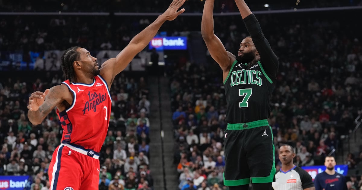 Jaylen Brown ties career high with 50 points in Celtics’ romp over Clippers