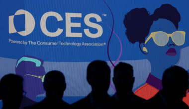 US-TECHNOLOGY-AI-CES Attendees arrive for the Siemens' keynote presentation during the annual Consumer Electronics Show (CES) in Las Vegas, Nevada, on January 6, 2026. (Photo by Caroline Brehman / AFP via Getty Images)