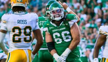 Riders extend offensive lineman Jacob Brammer