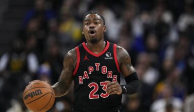 Raptors' Jamal Shead processing at winning speed 