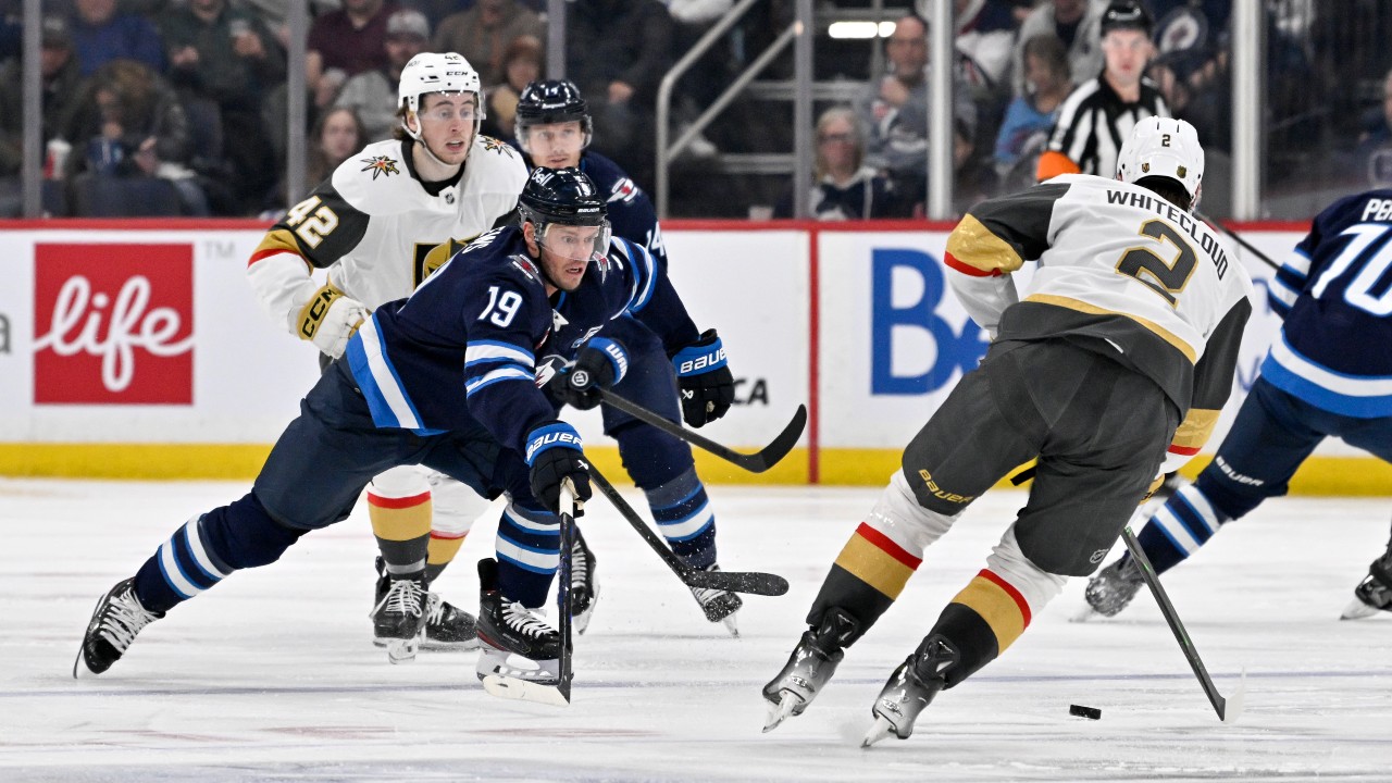 'Groundhog Day': Jets fall to Golden Knights in OT for 10th straight loss