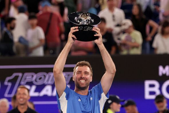 Jordan Smith 1 Point Slam Australian Open Jordan Smith 1 Point Slam Australian Open