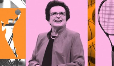 Photo collage or Billie Jean King