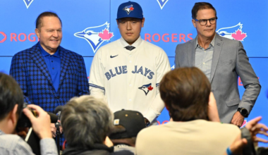 Okamoto says daughter picked Blue Jays logo, helping steer his $60M decision
