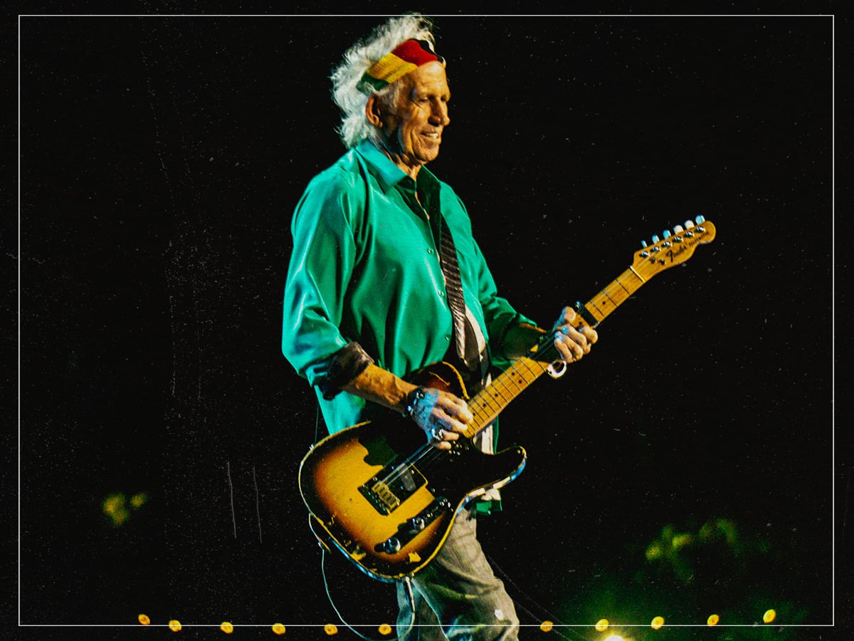 The classic rock singer Keith Richards called “all flash”