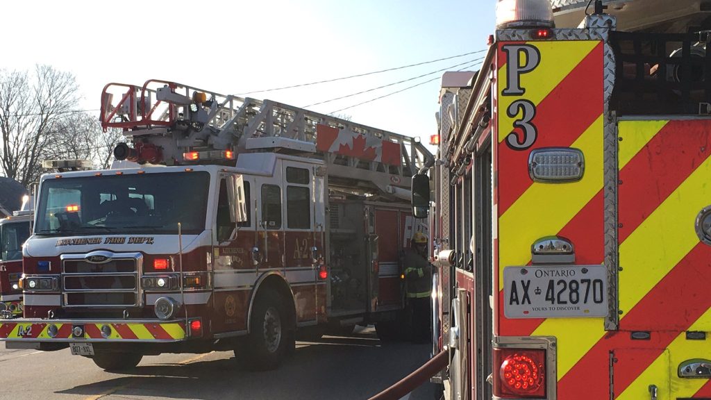 Early Sunday morning fire in Kitchener under investigation