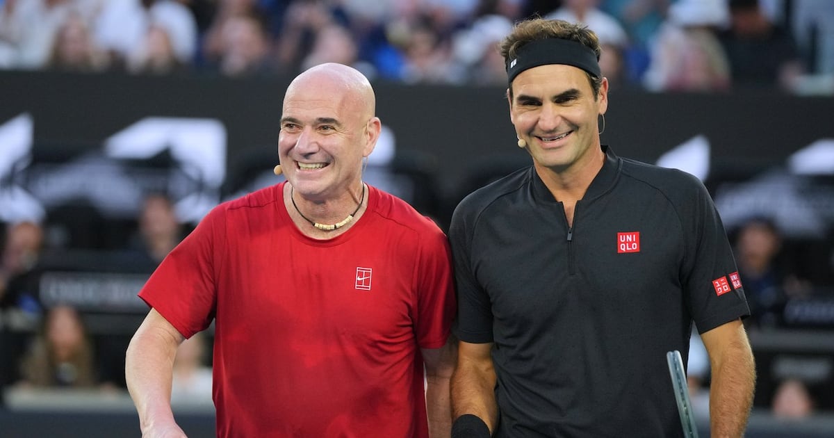 Roger Federer steals the show at Australian Open's first formal opening ceremony