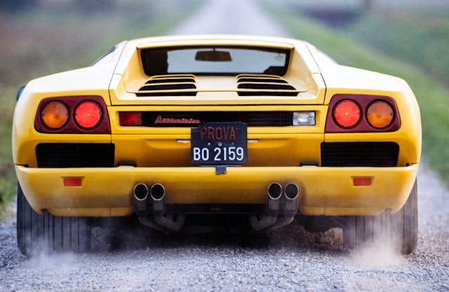 Lamborghini rear