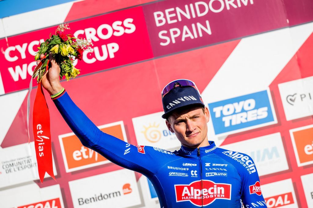 2023 Benidorm World Cup: Mathieu van der Poel celebrates victory