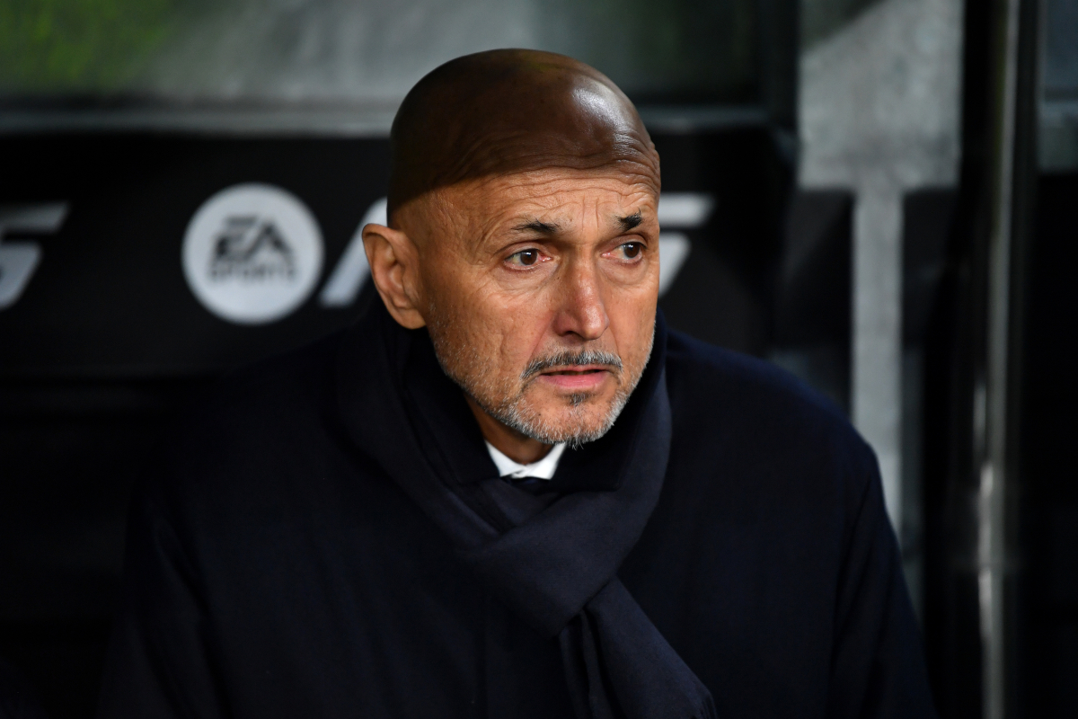 TURIN, ITALY - JANUARY 25: Luciano Spalletti, Head Coach of Juventus, looks on prior to the Serie A match between Juventus FC and SSC Napoli at Juventus Stadium on January 25, 2026 in Turin, Italy. (Photo by Valerio Pennicino/Getty Images)