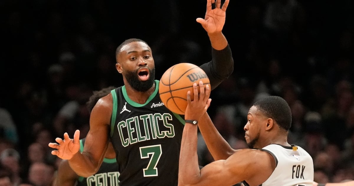 Boston Celtics star Jaylen Brown criticizes officials after loss to San Antonio Spurs