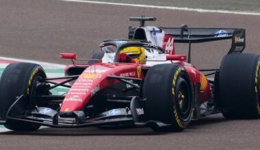 Lewis Hamilton, Charles Leclerc, Max Verstappen hit wet Barcelona track, McLaren still absent at F1 testing