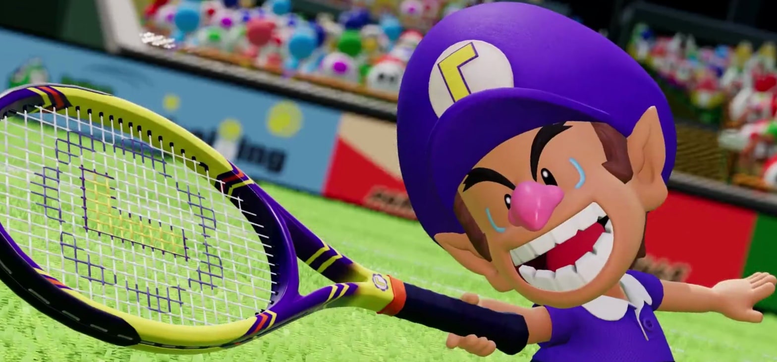 Mario Tennis Fever Baby Waluigi