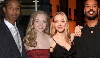 Amanda Seyfried recreates 'All My Children' onscreen kiss with Michael B. Jordan