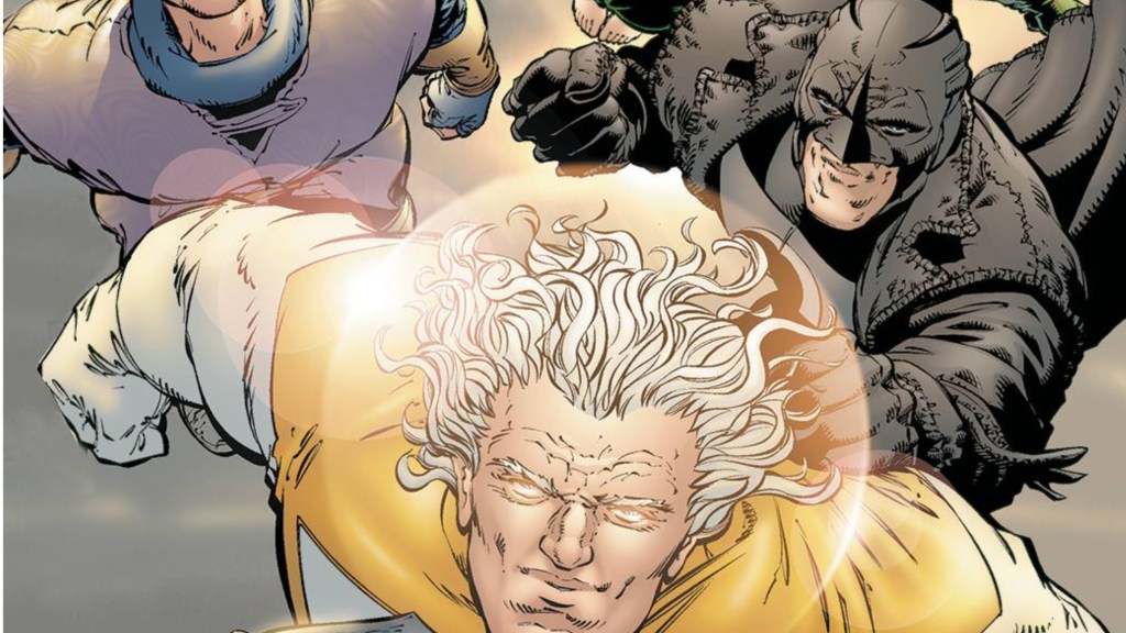 Apollo and Midnighter with the Doctor with them