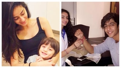 Ananya Panday's latest Instagram post showcases her childhood, school days, and memorable moments, drawing reactions from friends like Suhana Khan and Shanaya Kapoor.